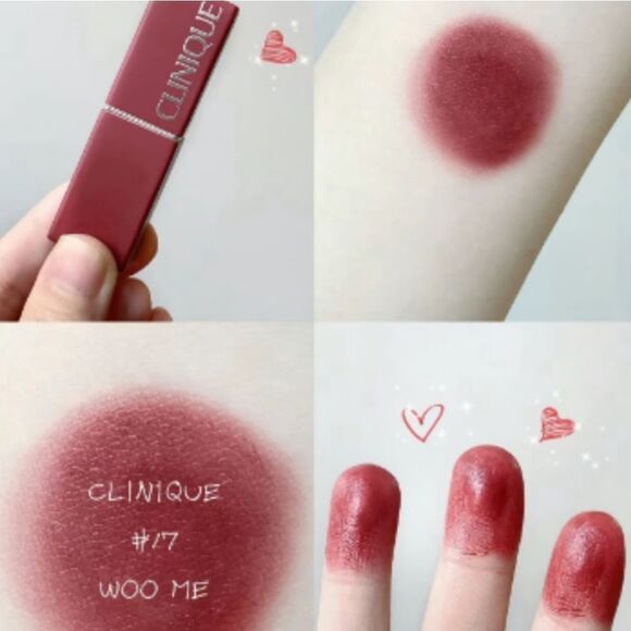 Clinique Even Better Pop Lipstick in Woo Me (Medium Dark Plum) - Picture 11 of 17